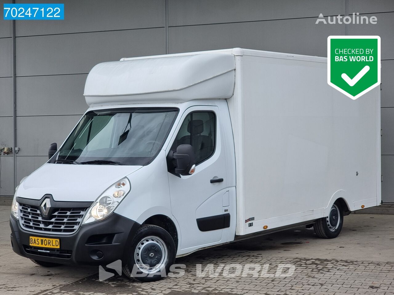 furgoonveok < 3.5t Renault Master 145PK Euro6 Bakwagen Meubelbak Koffer Plancher Airco Crui