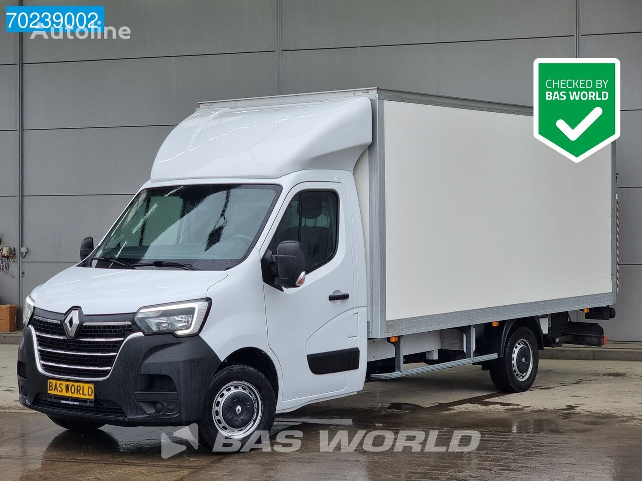 Renault Master 145PK Laadklep 460meter lange bak XXL Gesloten laadbak Ai box truck < 3.5t