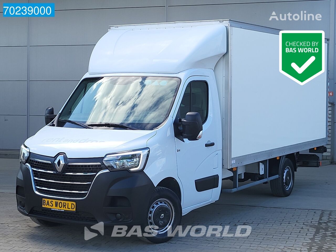 Renault Master 145PK Laadklep Euro6 Nwe model Navi Airco Cruise Bakwagen umpikori kuorma-auto < 3.5t