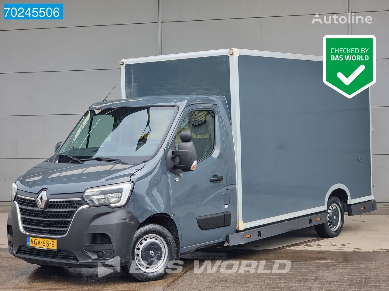 skriňové auto < 3.5t Renault Master 150PK Bakwagen Meubelbak Plancher Verkoopwagen Foodtruck