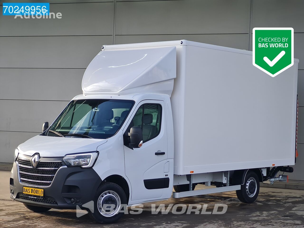 new Renault Master 165PK Bakwagen Laadklep Zijdeur Nieuw Meubelbak Koffer Ai box truck < 3.5t