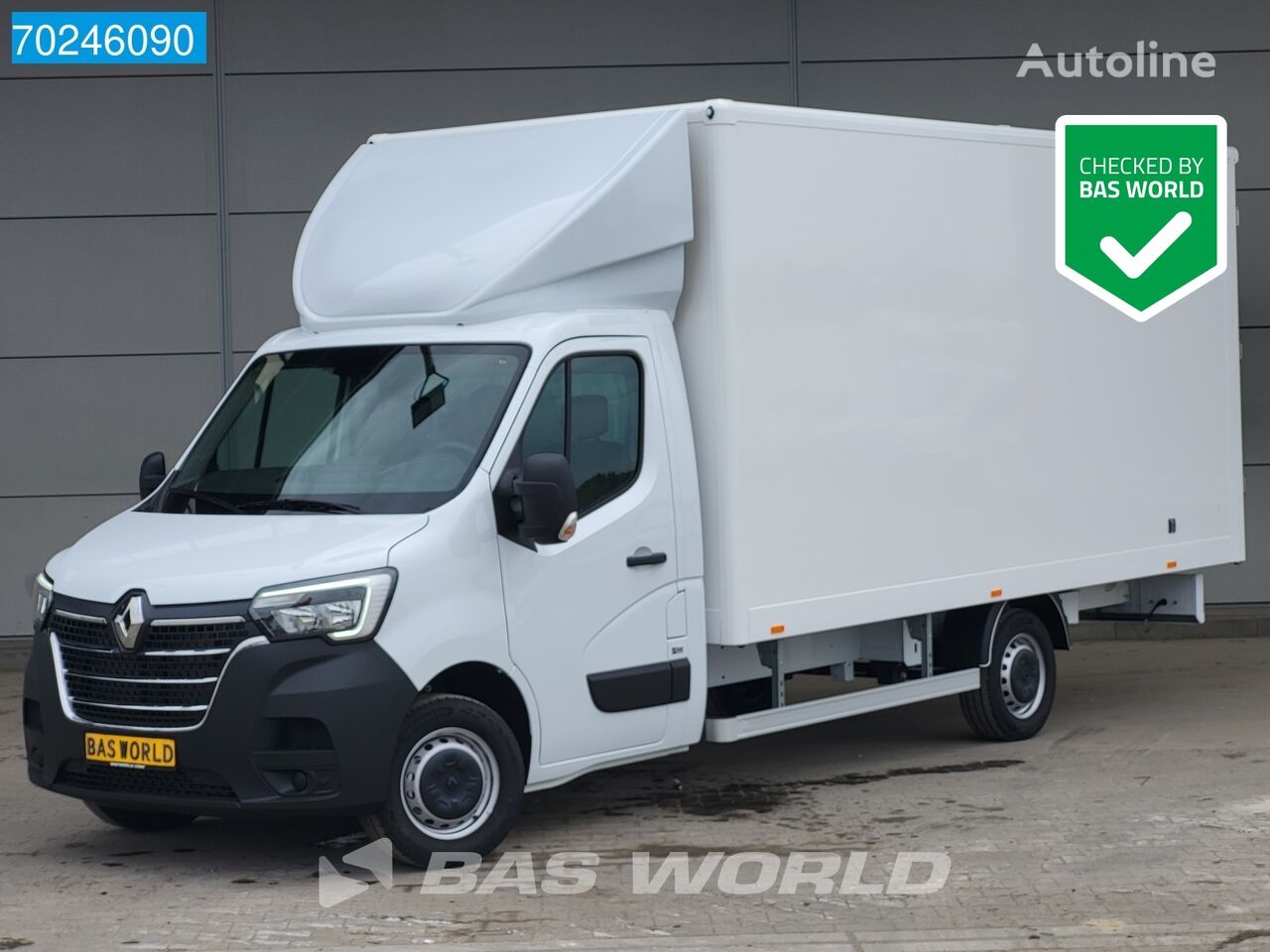 camion fourgon < 3.5t Renault Master 165PK Bakwagen XXL 10 Euro Pallets Achterdeuren Airco Cru neuf