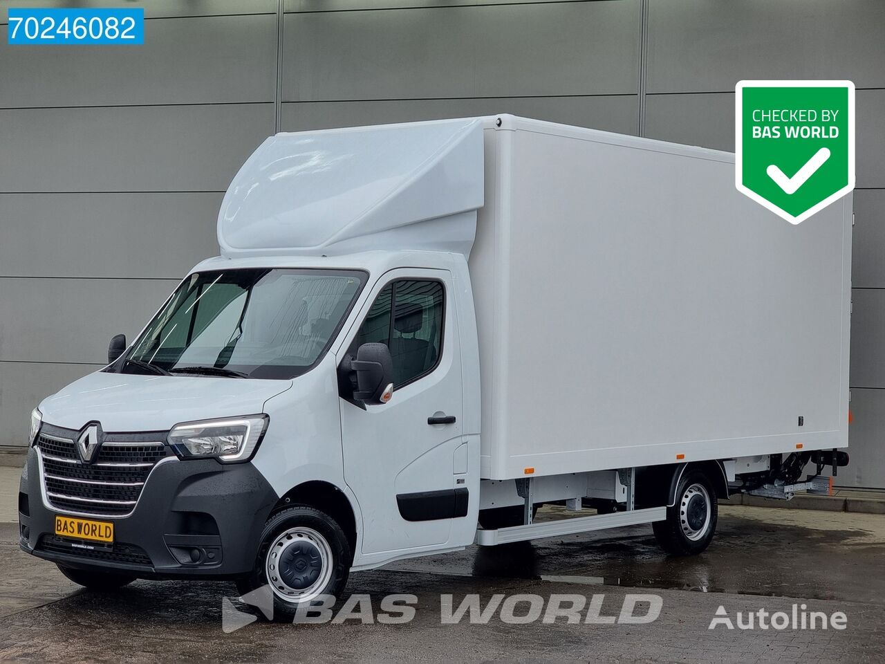 camion fourgon < 3.5t Renault Master 165PK Laadklep Bakwagen XXL 10 Euro Pallets Zijdeur Meube neuf