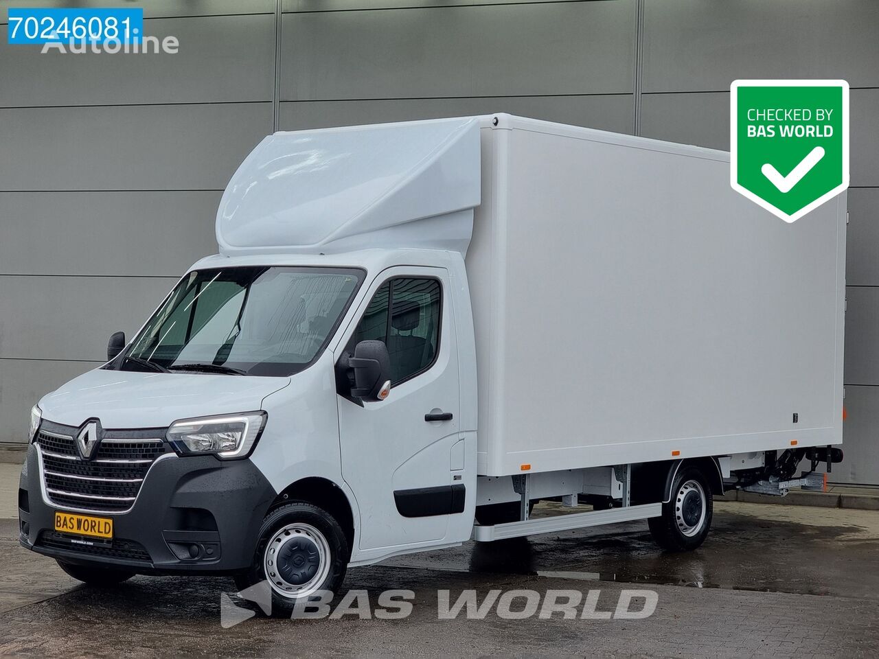 nieuw Renault Master 165PK Laadklep Bakwagen XXL 10 Euro Pallets Zijdeur Meube bakwagen < 3.5t