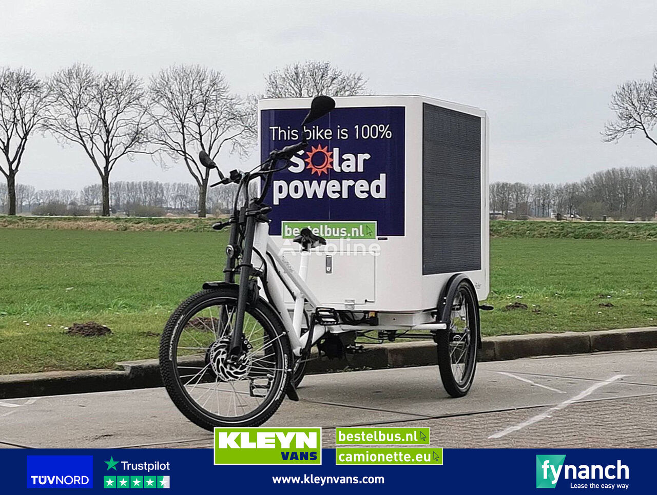 Solar SUNRIDER Powered cargobike box truck < 3.5t