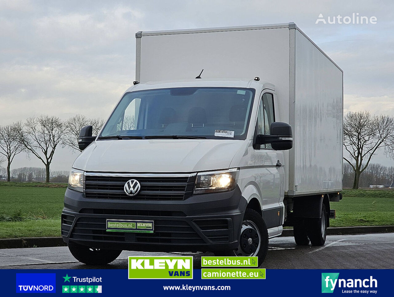 Volkswagen CRAFTER 50 2.0 TDI LAADKLEP box truck < 3.5t