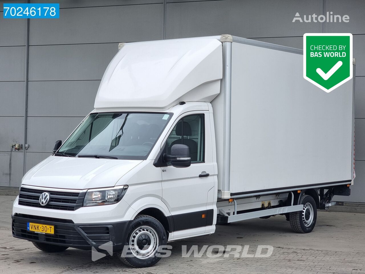 شاحنة مقفلة < 3.5طن Volkswagen Crafter 120PK Laadklep Lat om lat Bakwagen Meubelbak Koffer 22m3