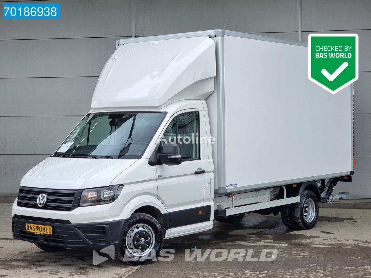 جديدة شاحنة مقفلة < 3.5طن Volkswagen Crafter 160pk Automaat Dubbellucht Bakwagen Laadklep Zijdeur Car