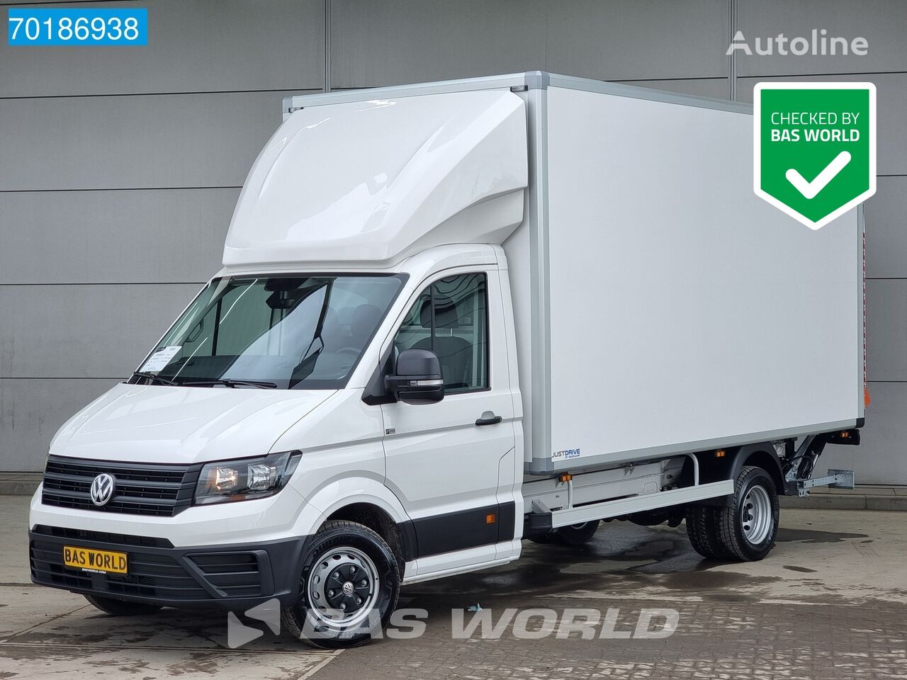 nieuw Volkswagen Crafter 160pk Automaat Dubbellucht Bakwagen Laadklep Zijdeur Car bakwagen < 3.5t