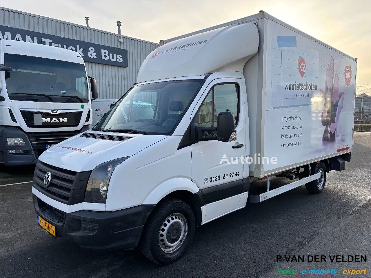 sunkvežimis furgonas < 3.5t Volkswagen Crafter 4x2 | 2.0 | laadklep 1000kg | zijdeur | Airco | Navi |