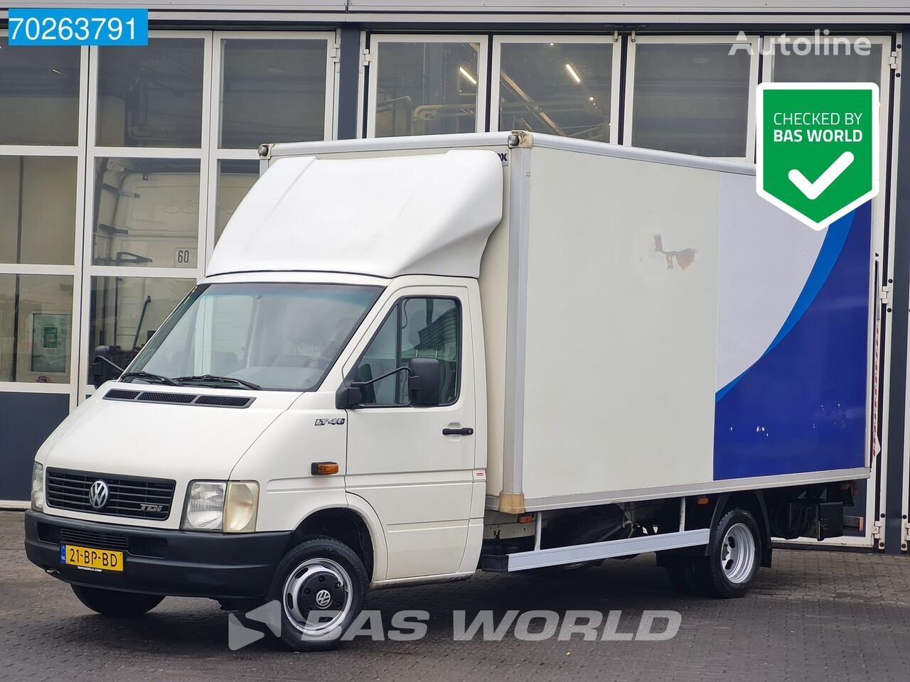 камион фургон < 3.5т Volkswagen LT46 110pk Laadklep Bakwagen Meubelbak Koffer 5 cilinder 19m3