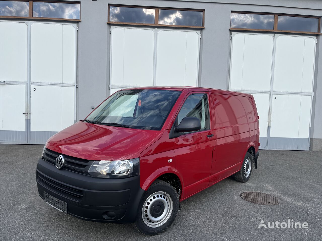 Volkswagen Transporter, 2.0TDI(102), Oryginał przebieg, Z Niemiec Koffer-LKW < 3.5t