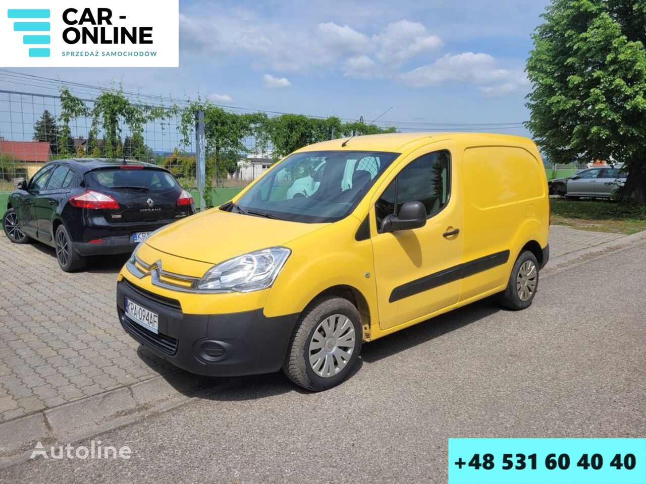 Citroen Berlingo 1.6 pakettiauto henkilöautoksi