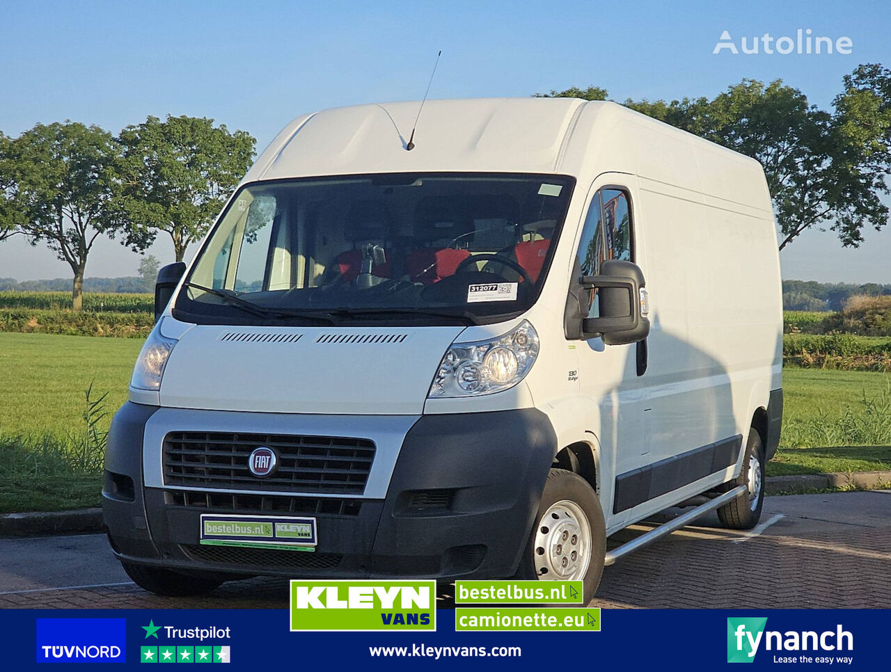 FIAT DUCATO 33 2.3 l3h2 trekhaak ac! car-derived van