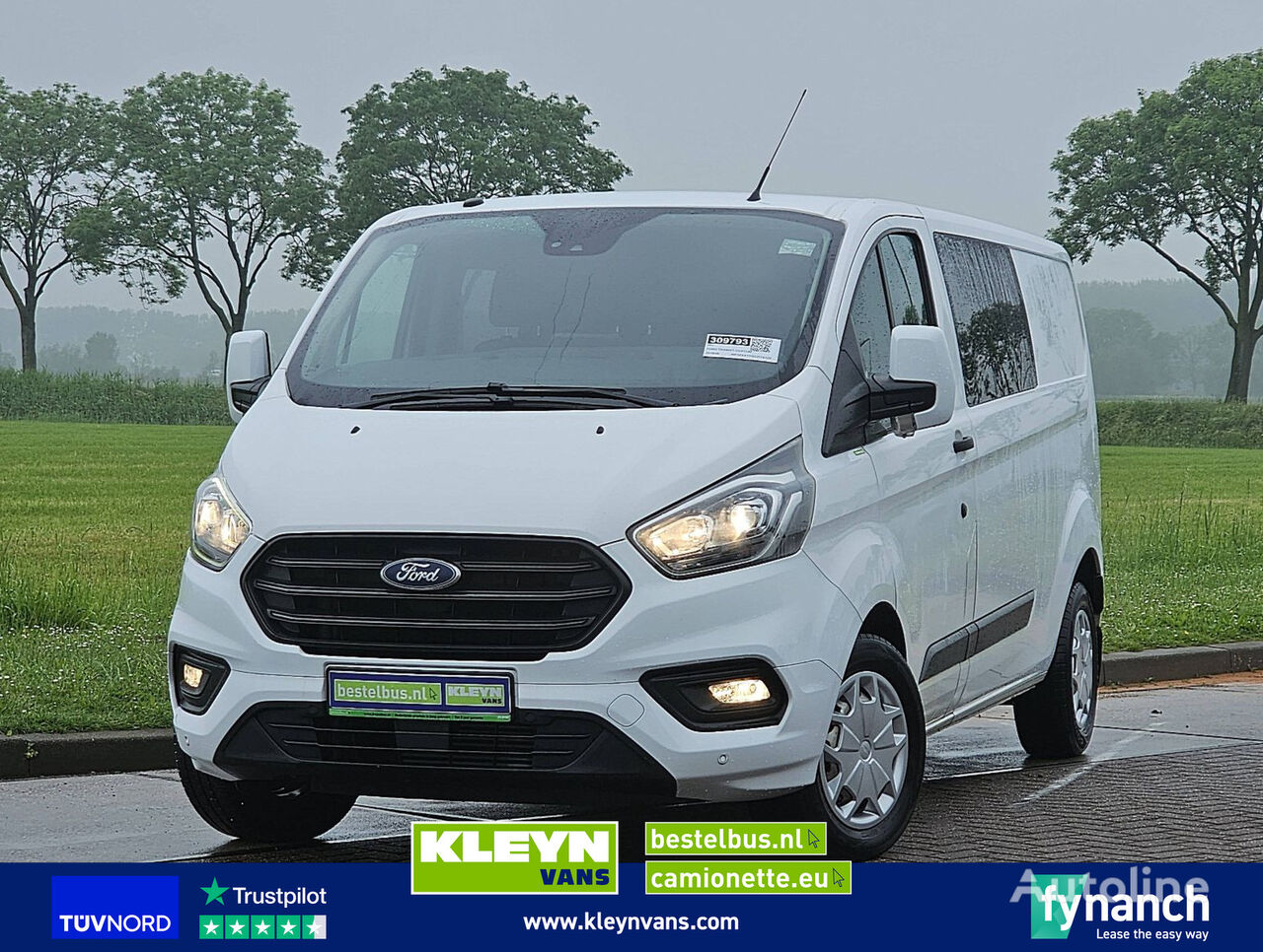 dodávkový minivan Ford TRANSIT CUSTOM l2 dubbelcabine aut!