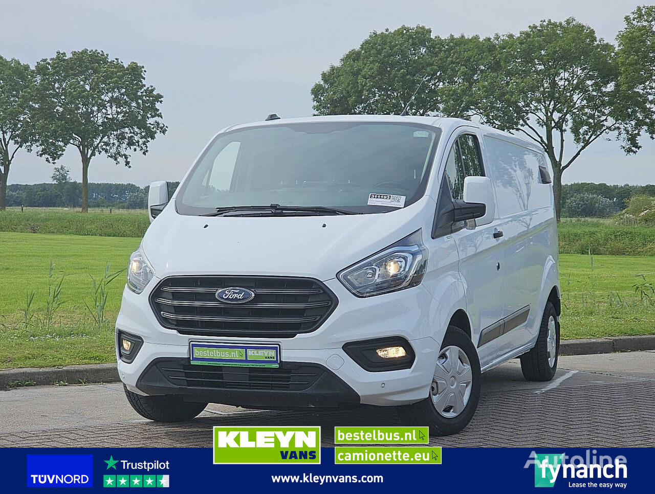 mały samochód dostawczy Ford TRANSIT CUSTOM l2 wp-inrichting ac!