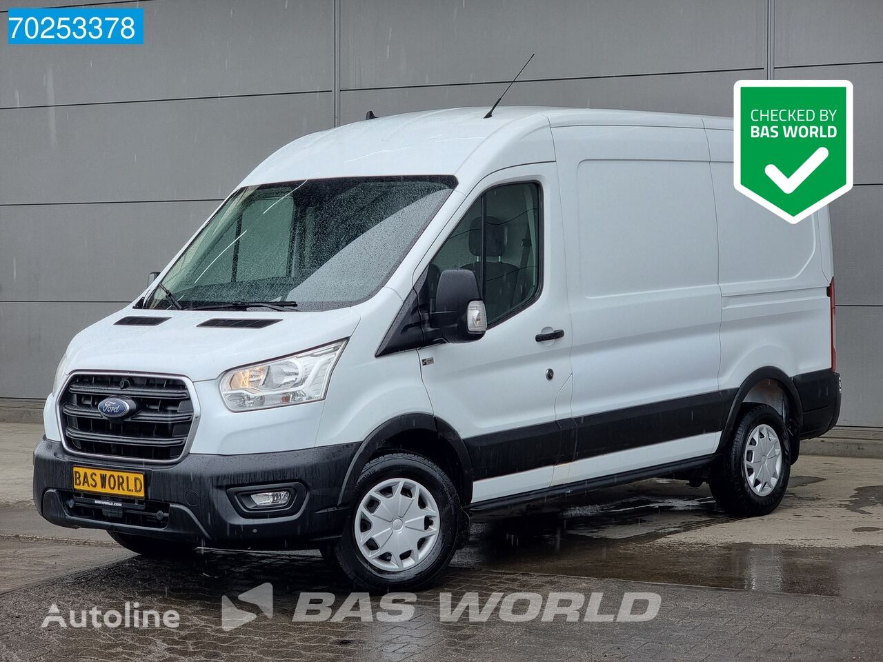 Ford Transit 130pk L2H2 Nwe model Groot Scherm CarPlay Navi Airco Cru vieglais furgons