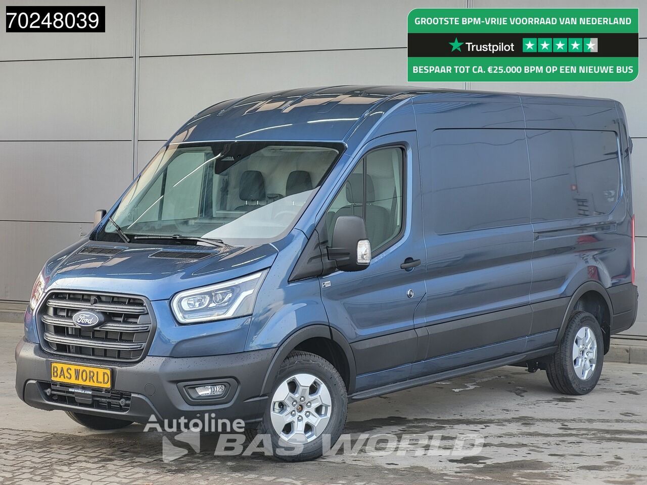 nieuw Ford Transit 165pk Automaat Limited L3H2 Nwe model! CarPlay Xenon Cam lichte bestelwagen