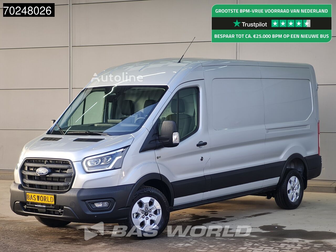 fourgonnette Ford Transit 165pk Automaat Limited L3H2 Nwe model! CarPlay Xenon Cam neuve