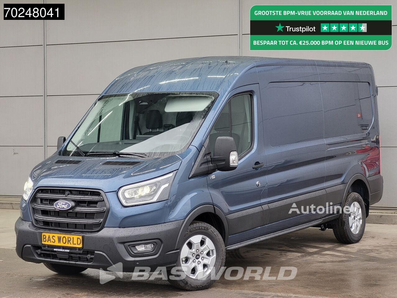 بيع سيارة نقل بضائع صغيرة Ford Transit 165pk Automaat Limited L3H2 Nwe model! CarPlay Xenon Cam | Autoline SA جديدة سيارة نقل بضائع صغيرة Ford Transit 165pk Automaat Limited L3H2 Nwe model! CarPlay Xenon Cam - Autoline