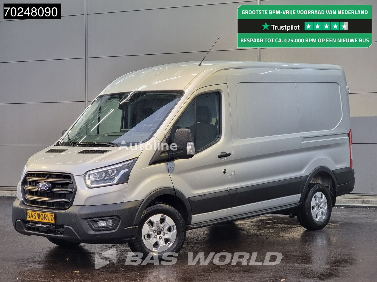 fourgonnette Ford Transit 165pk Nieuw Model Limited L2H2 Automaat ACC CarPlay Xeno neuve