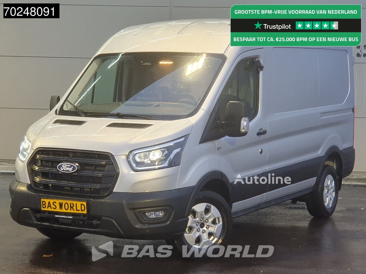 uudet Ford Transit 165pk Nieuw Model Limited L2H2 Automaat ACC CarPlay Xeno pakettiauto henkilöautoksi