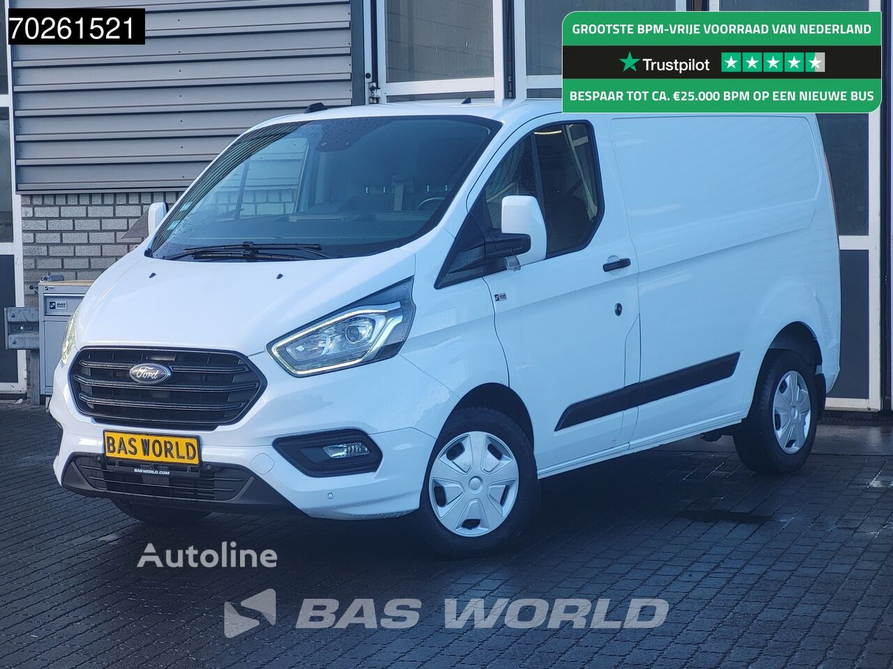 Ford Transit Custom 130PK Automaat L1H1 Airco Cruise Parkeersensoren  furgoneta pequeña