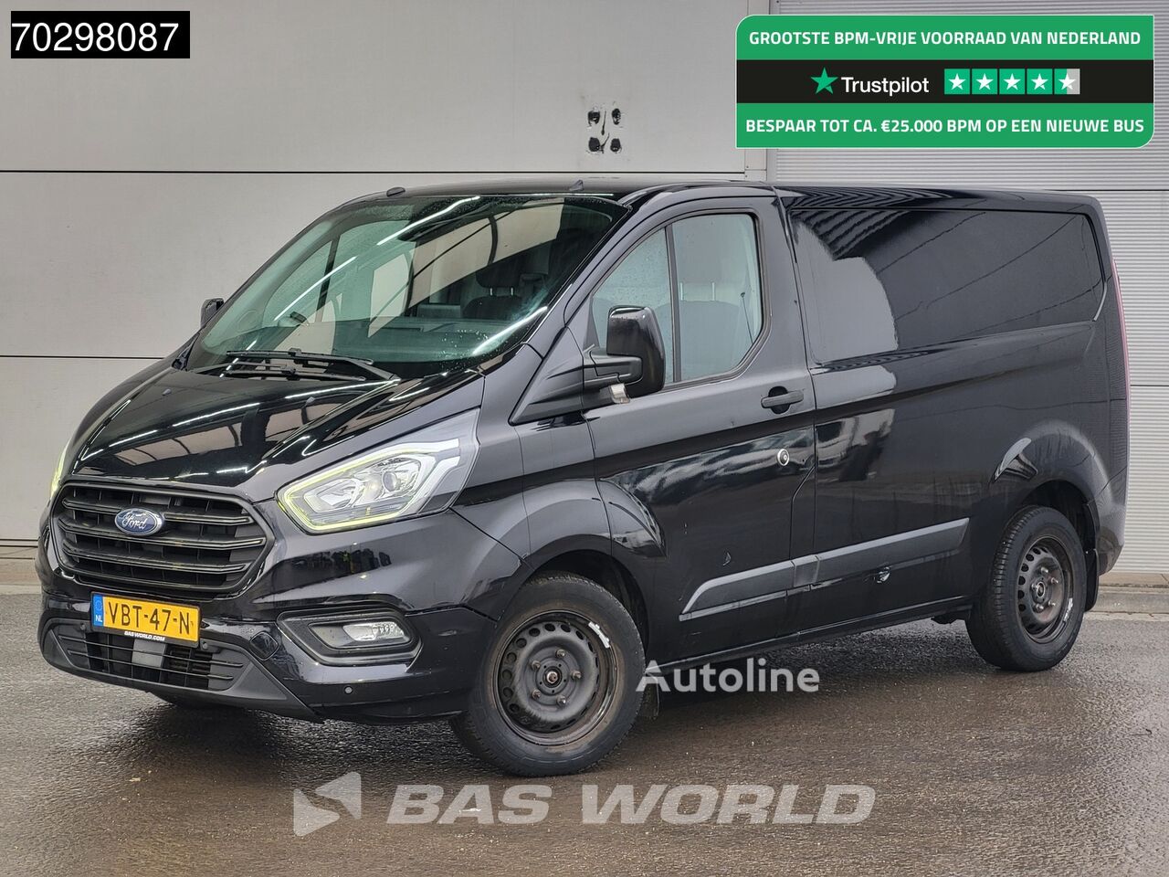 Ford Transit Custom 130PK Automaat L1H1 Trekhaak LED Navi Airco Cruis furgoneta pequeña - Autoline