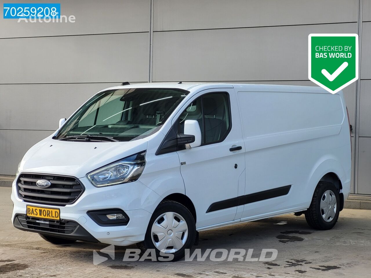 基于轿车的厢式车 Ford Transit Custom 130PK Automaat L2H1 Airco Cruise Parkeersensoren