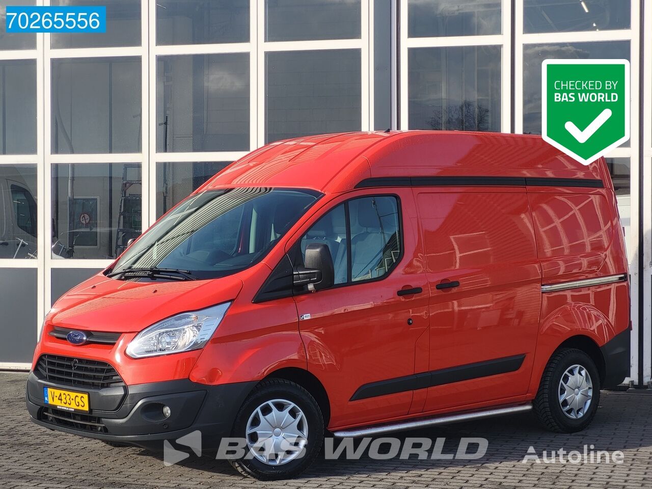 dodávkový minivan Ford Transit Custom 130PK L1H2 Hoog dak Airco Cruise Trekhaak Navi PD