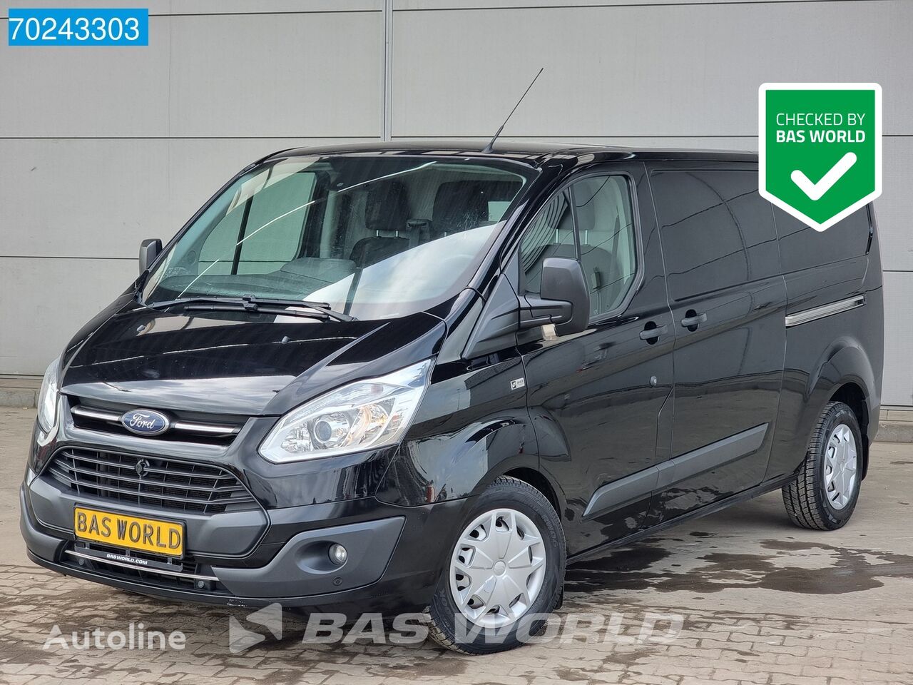 Ford Transit Custom 130PK L2H1 Automaat Dubbele schuifdeur Euro6 Airc car-derived van