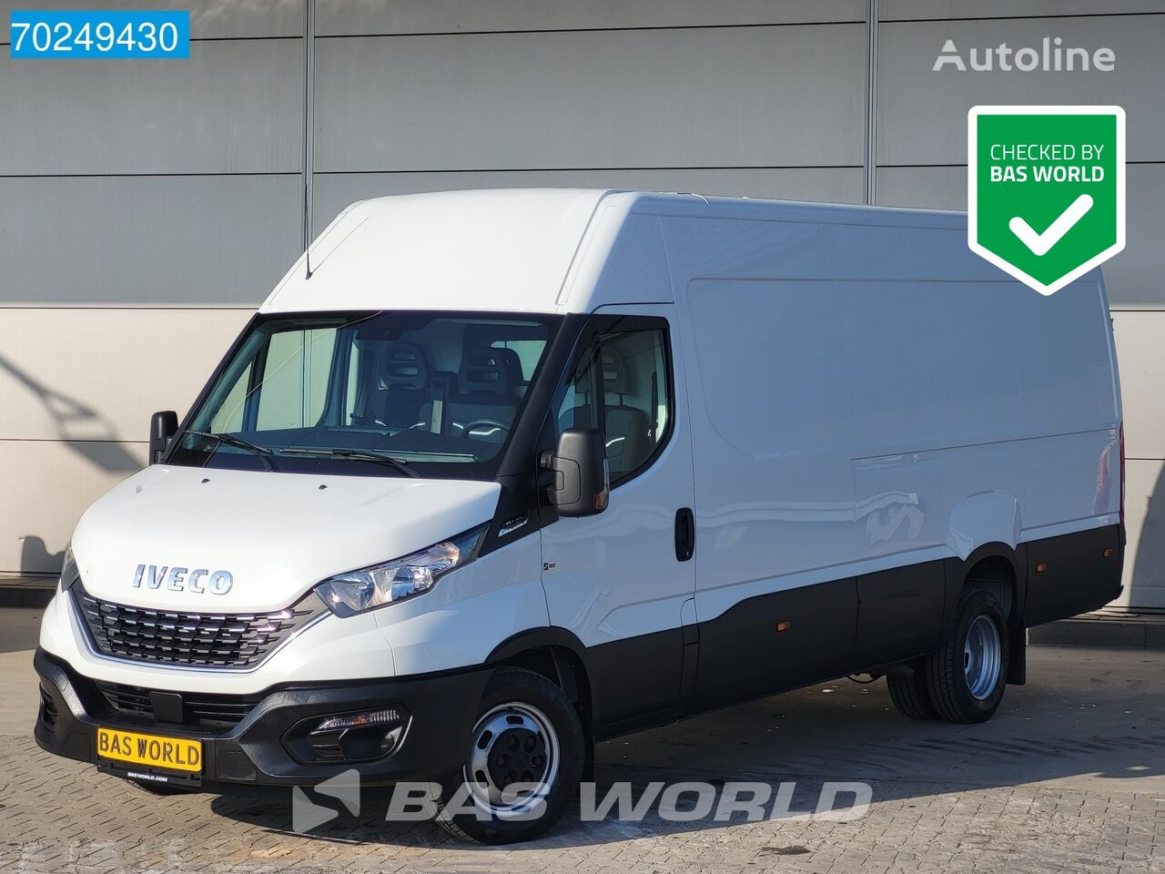 IVECO Daily 35C16 Automaat L3H2 Airco Dubbellucht Euro6 Lang L4H2 16m3 személyautóból átalakított kisteherautó