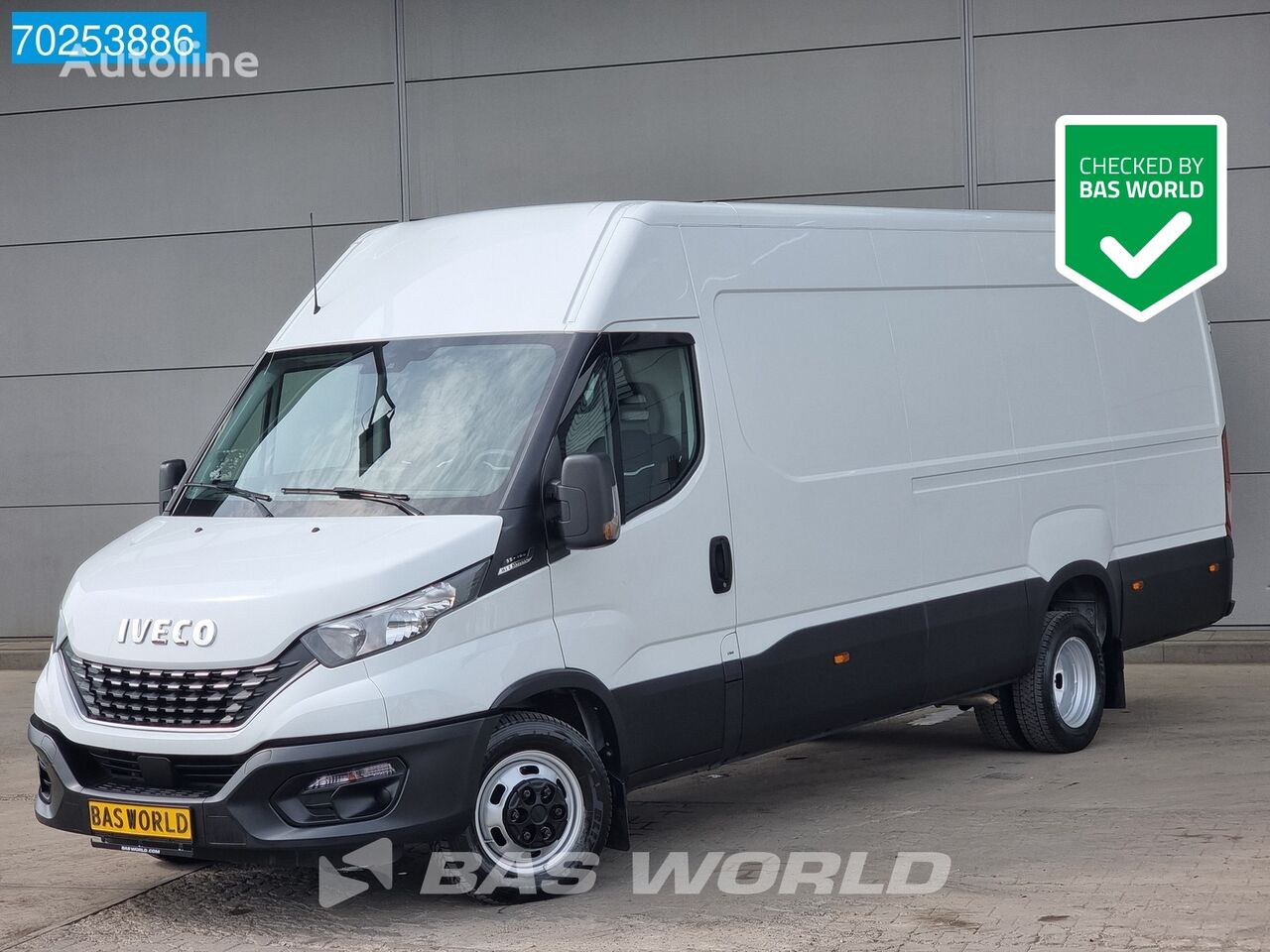 fourgonnette IVECO Daily 35C16 Automaat L4H2 Airco Dubbellucht Euro6 Lang L3H2 16m3