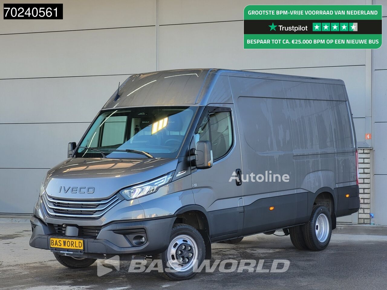 новый легковой фургон IVECO Daily 35C18 3.0L180PK Automaat Dubbellucht L2H2 ACC Navi Camera