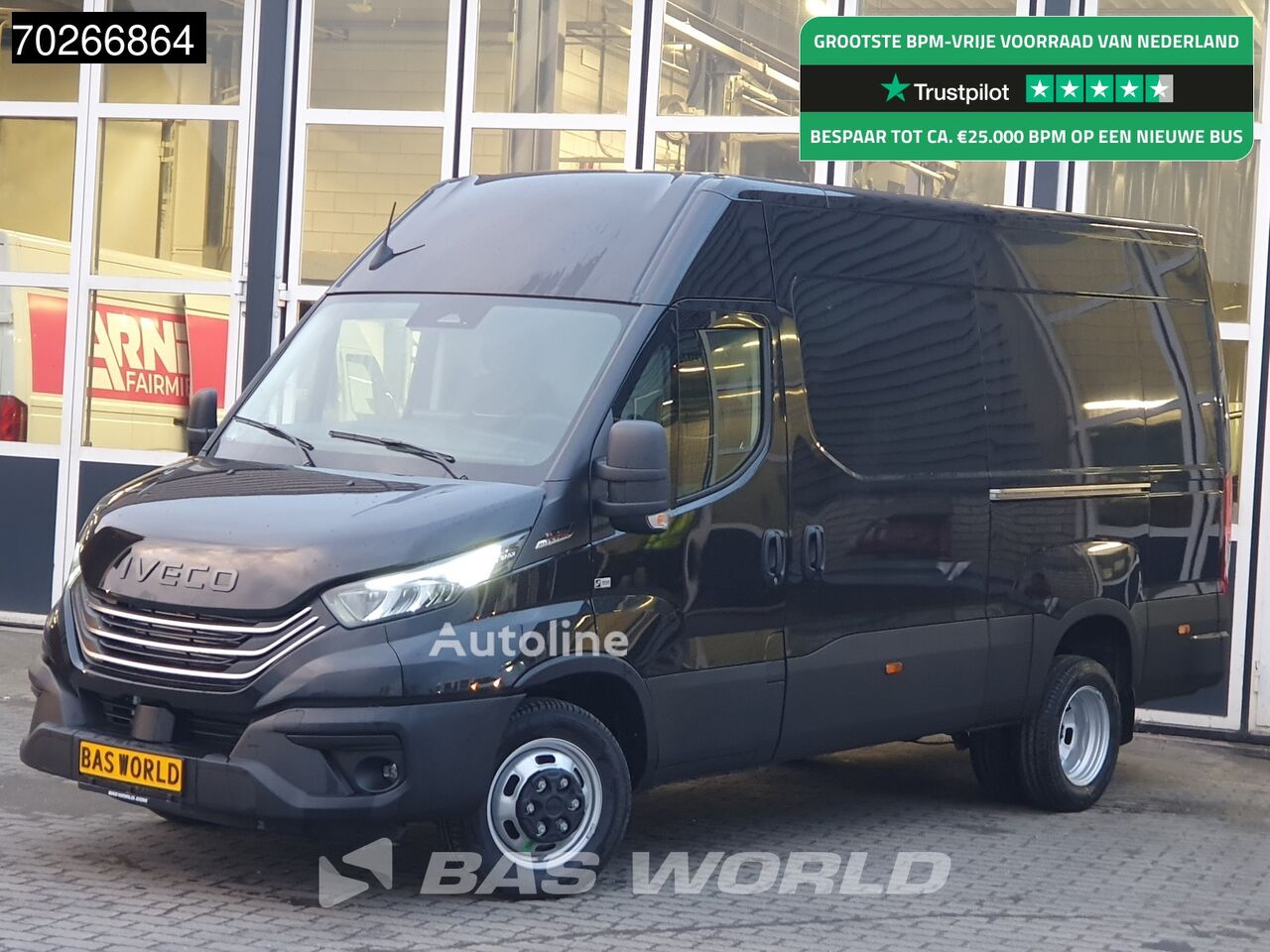 fourgonnette IVECO Daily 35C21 Automaat Luchtvering Dubbele schuifdeur 2x Gev. stoe neuve