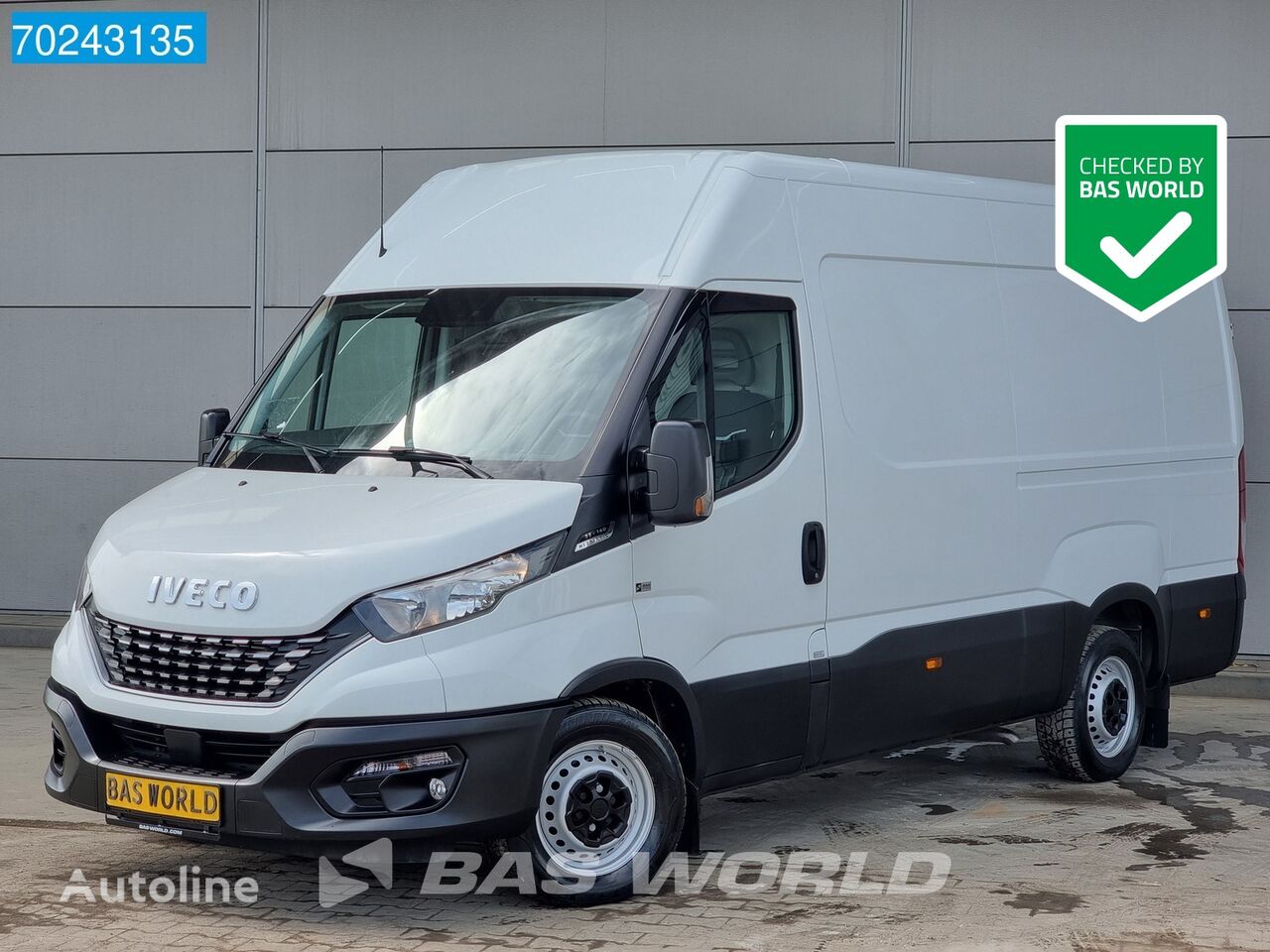 IVECO Daily 35S14 Automaat L2H2 Airco Cruise 3500kg trekgewicht Airco  személyautóból átalakított kisteherautó