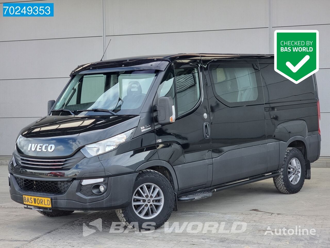 سيارة نقل بضائع صغيرة IVECO Daily 35S16 Automaat L2H1 Euro6 Dubbel Cabine 3500kg trekhaak Ai