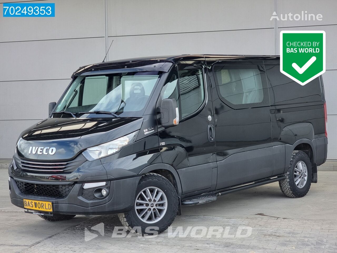 سيارة نقل بضائع صغيرة IVECO Daily 35S16 Automaat L2H1 Euro6 Dubbel Cabine 3500kg trekhaak Ai