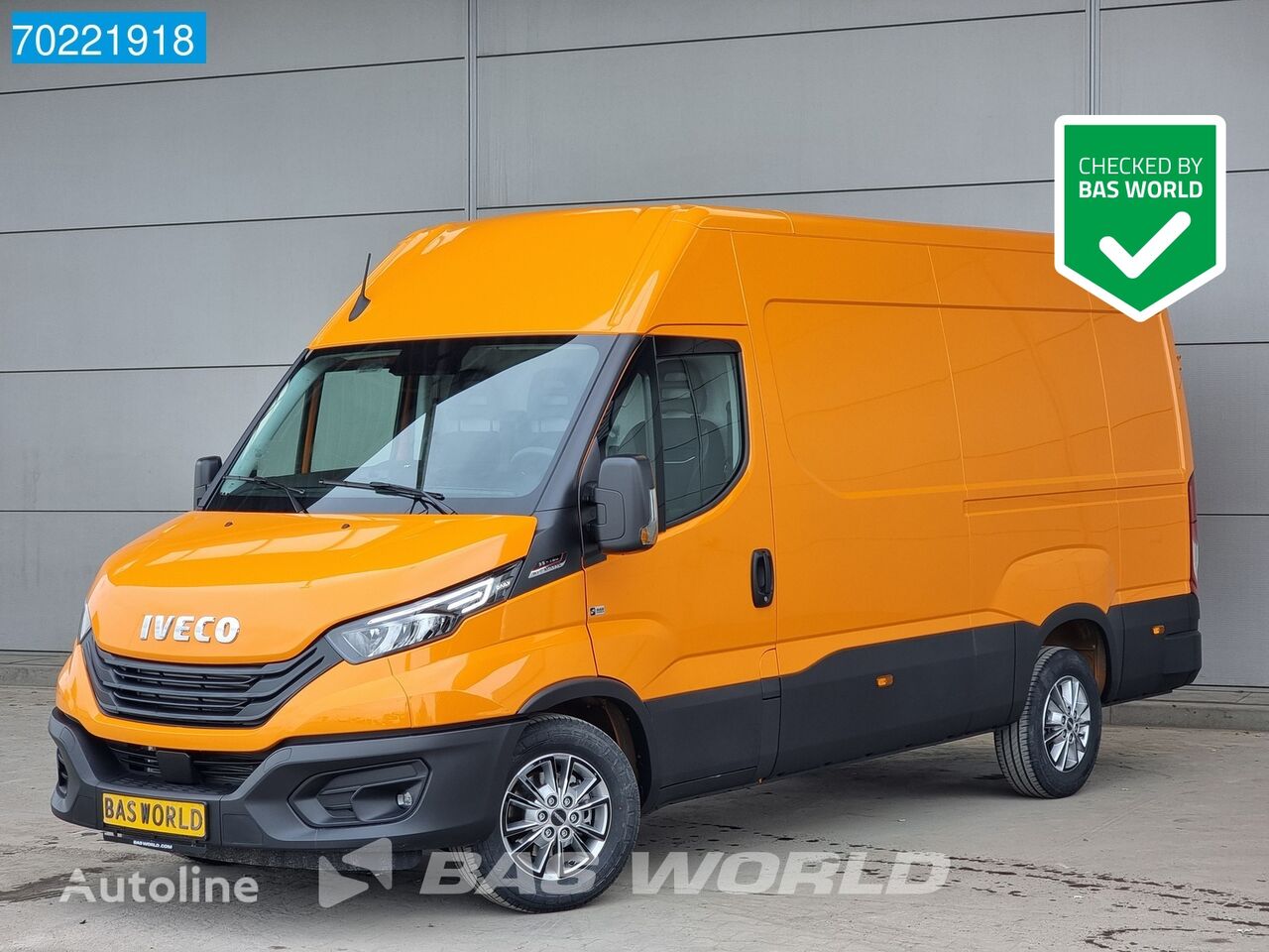 新基于轿车的厢式车 IVECO Daily 35S18 3.0L 180PK Automaat Navi ACC Camera LM Velgen 12m3 A