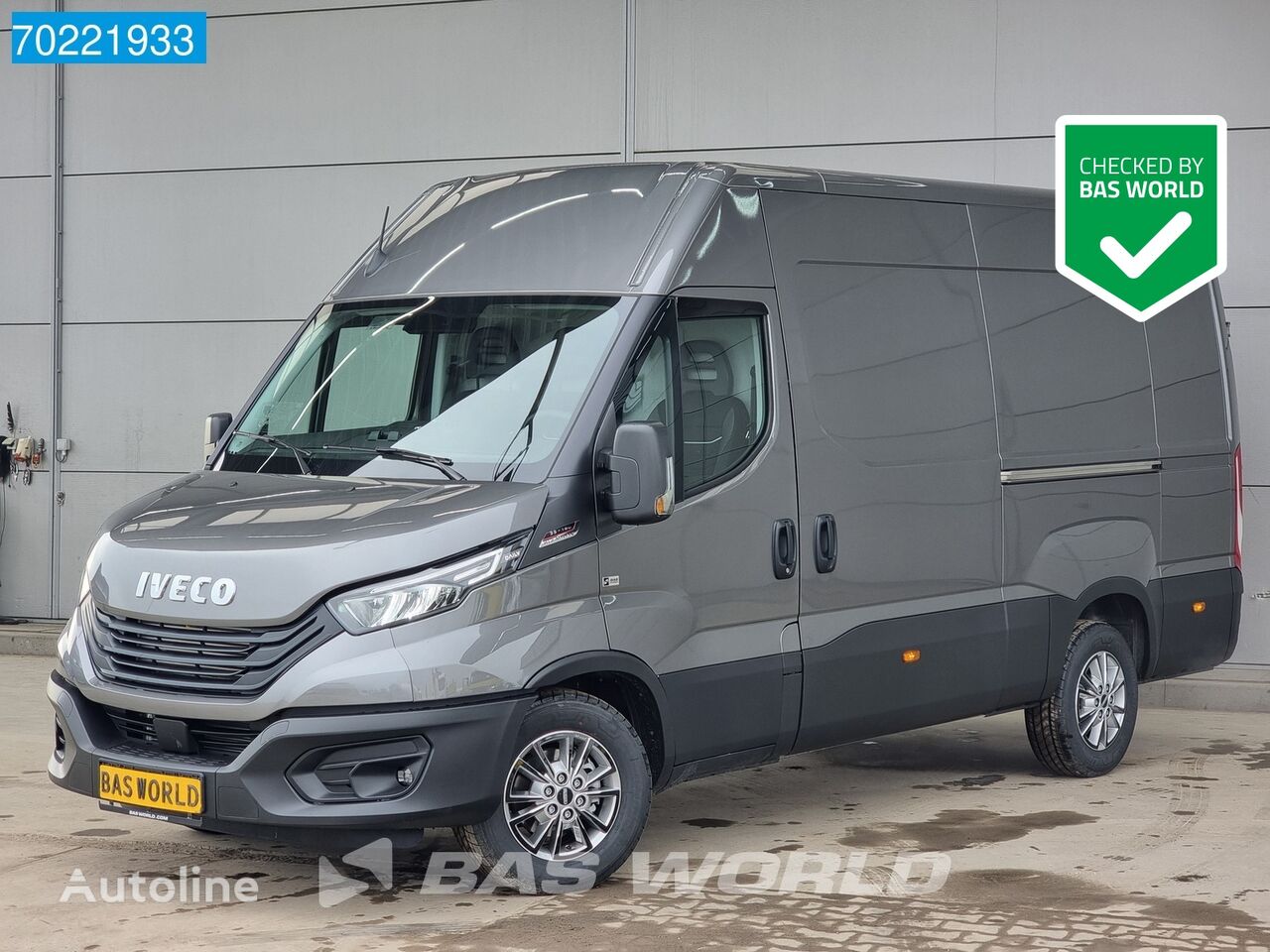 ny IVECO Daily 35S18 3.0L Automaat 2x Schuifdeur Navi ACC LED Camera L2H2 skåpbil