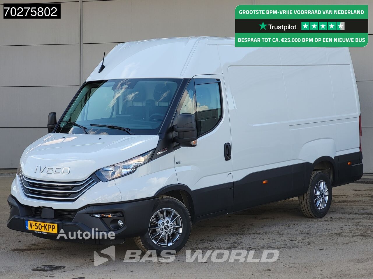 IVECO Daily 35S18 3.0L Automaat L2H2 2025model ACC Navi Parkeersensore car-derived van for sale | Autoline IN New IVECO Daily 35S18 3.0L Automaat L2H2 2025model ACC Navi Parkeersensore car-derived van - Autoline