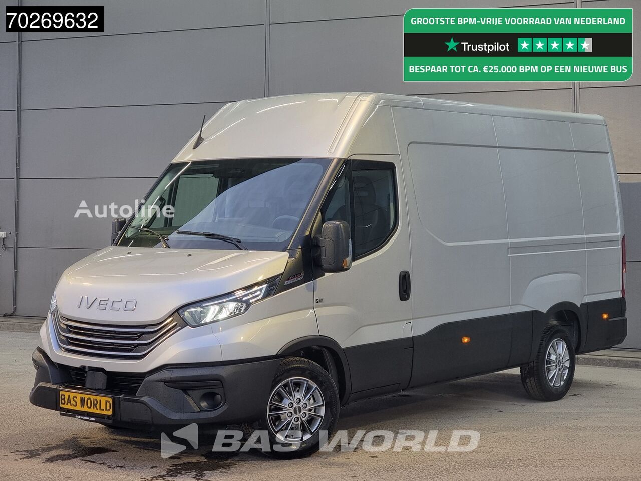 جديدة سيارة نقل بضائع صغيرة IVECO Daily 35S21 210PK 3.0L Automaat 2025 model L3H2 ACC LED Tacho Ca