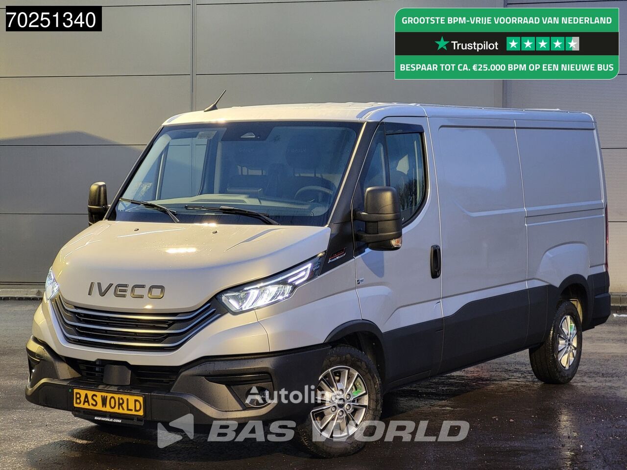 Furgão compacto IVECO Daily 35S21 210PK 3.0L Automaat Laag dak L2H1 2025model 3.5t Tre a venda | Autoline BR Furgão compacto IVECO Daily 35S21 210PK 3.0L Automaat Laag dak L2H1 2025model 3.5t Tre novo - Autoline