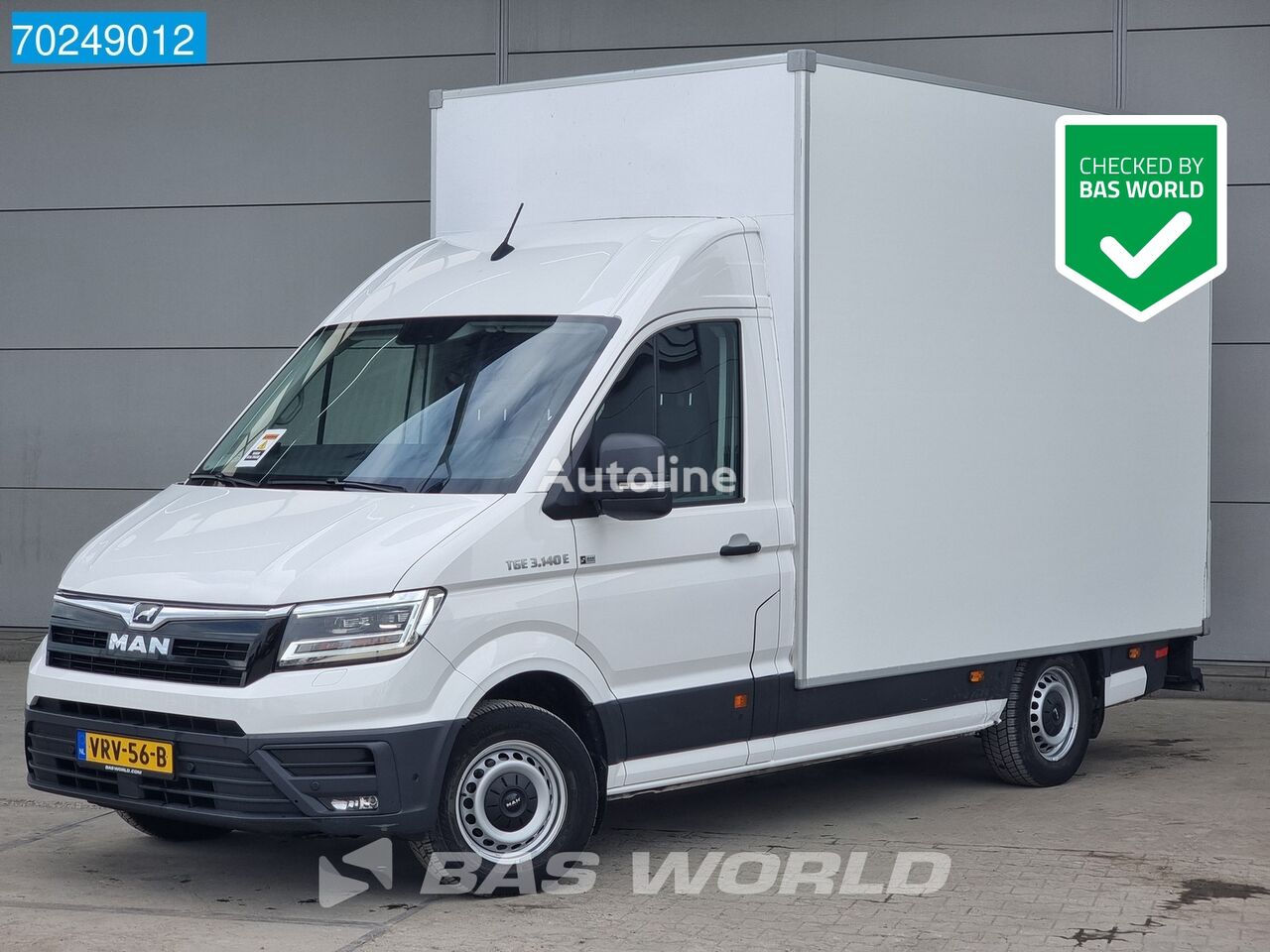 MAN ETGE 3.140 100% Elektrisch Automaat Bakwagen Navi Airco Cruise M car-derived van