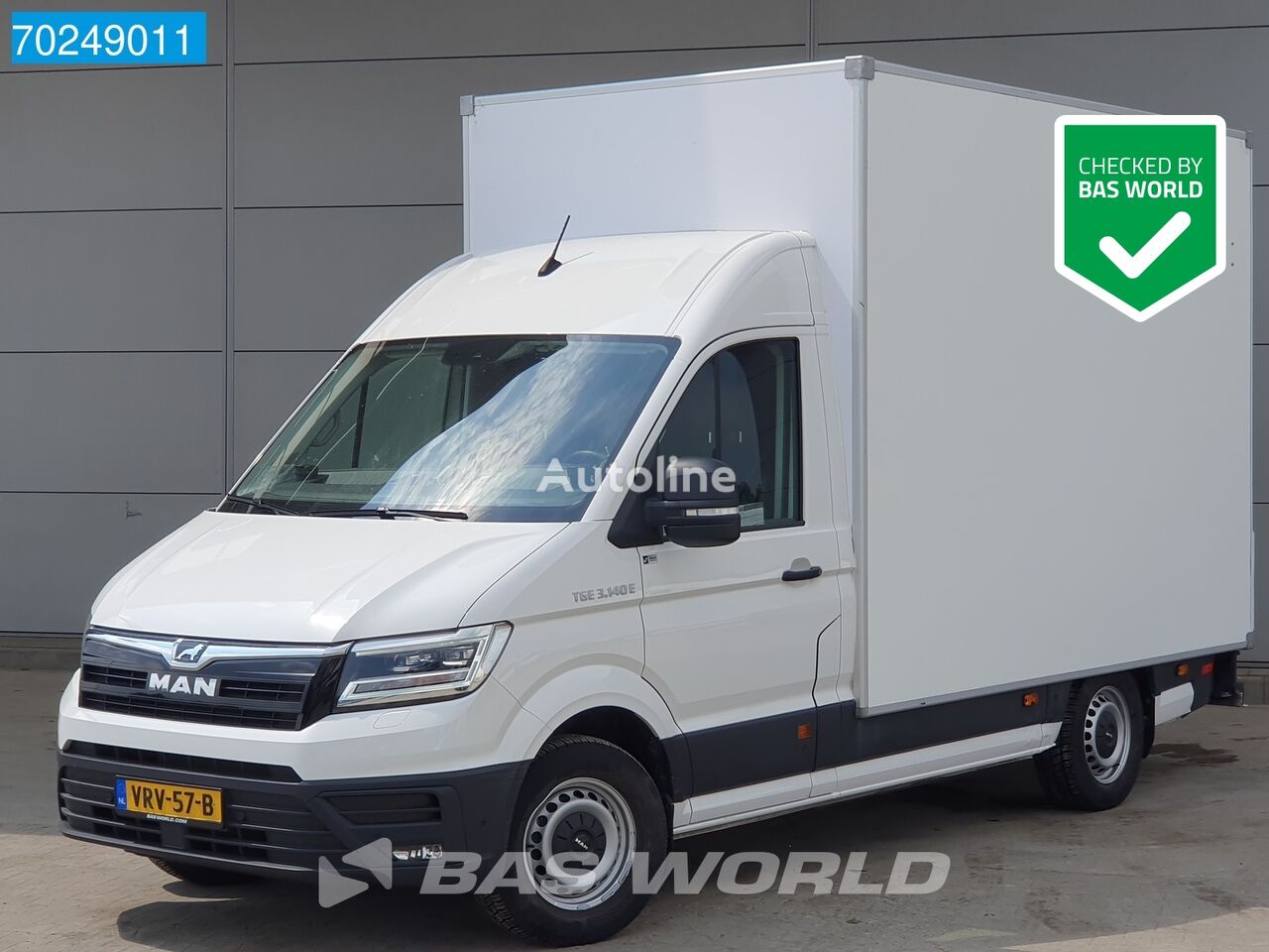 基于轿车的厢式车 MAN ETGE 3.140 100% Elektrisch Automaat Bakwagen Navi Airco Cruise M