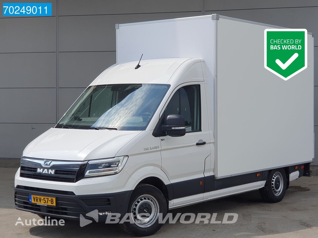 MAN ETGE 3.140 100% Elektrisch Automaat Bakwagen Navi Airco Cruise M car-derived van