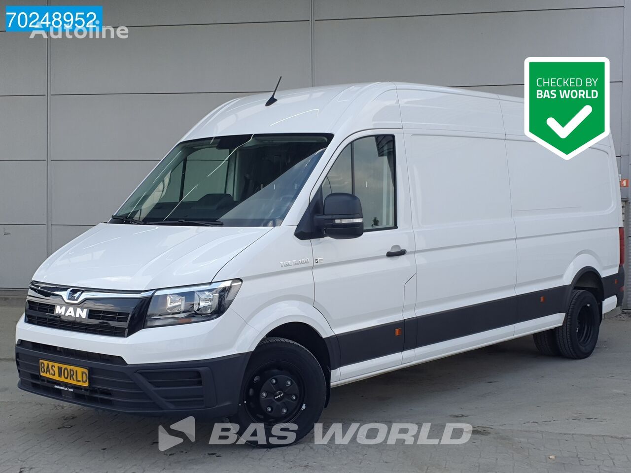 MAN TG 5.160 Automaat Dubbellucht L4H3 3.5t trekhaak Airco Cruise Ca car-derived van