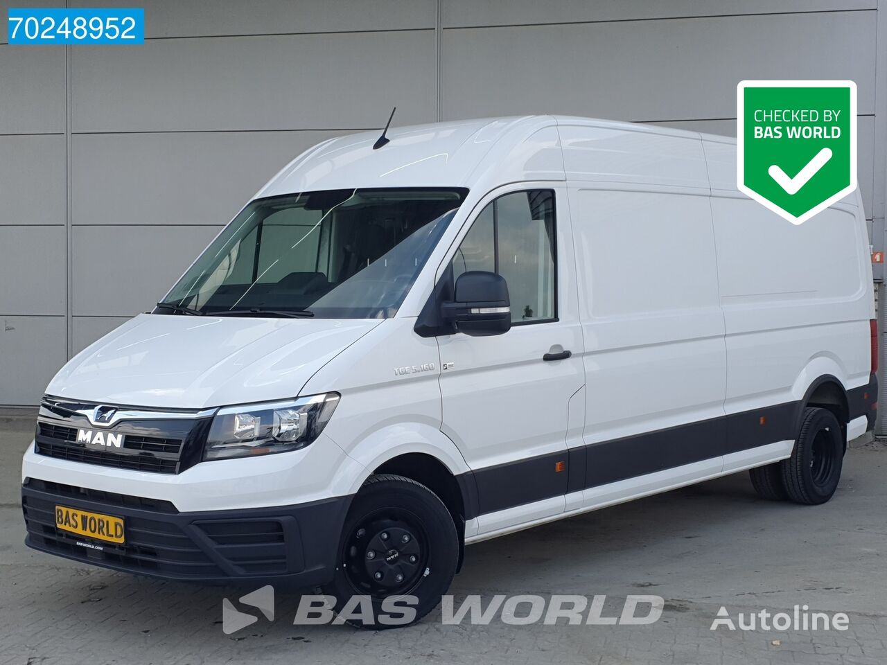 基于轿车的厢式车 MAN TG 5.160 Automaat Dubbellucht L4H3 3.5t trekhaak Airco Cruise Ca