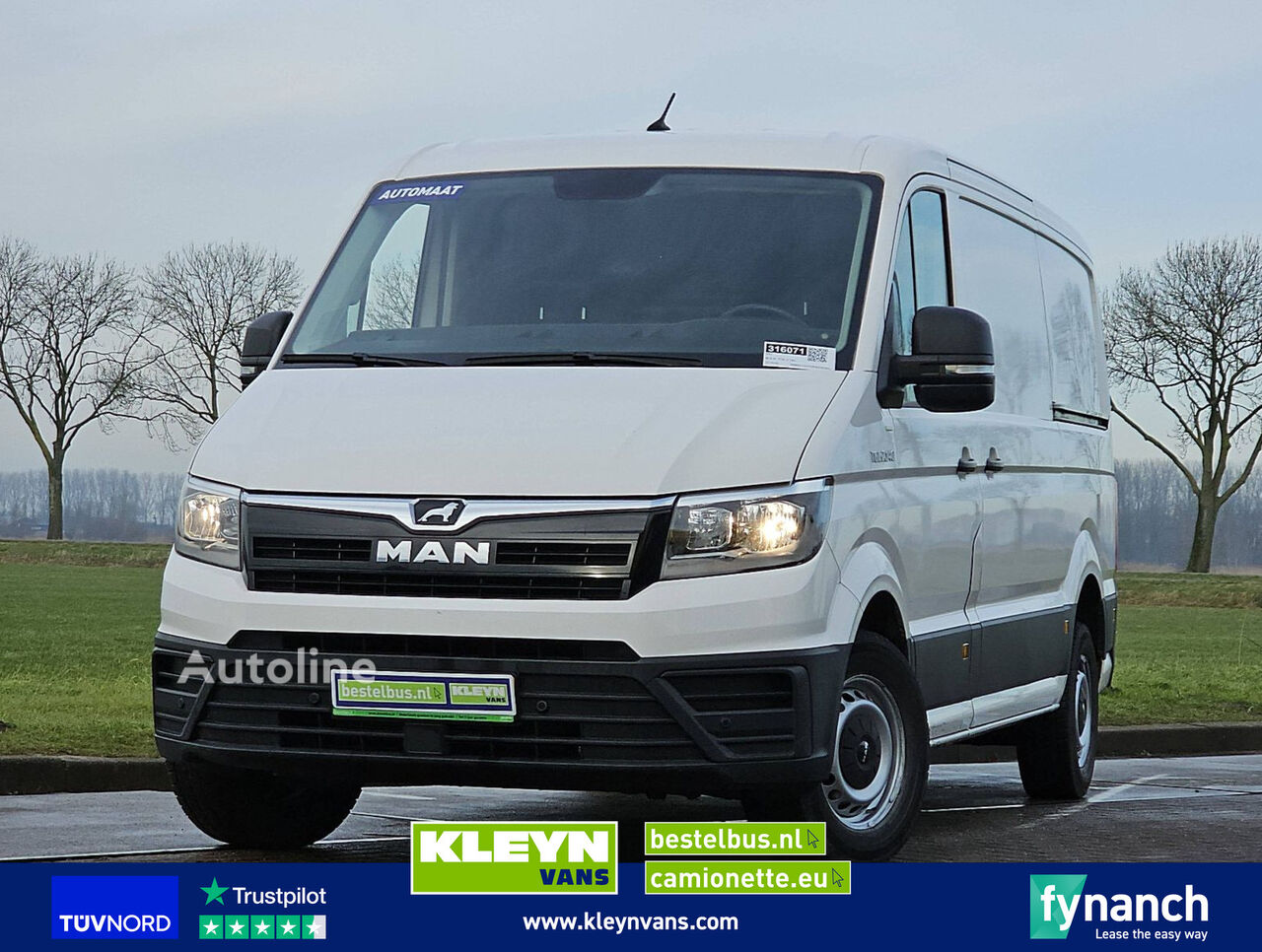 MAN TGE 2.140 L3H2 2xZijdeur Autm! car-derived van