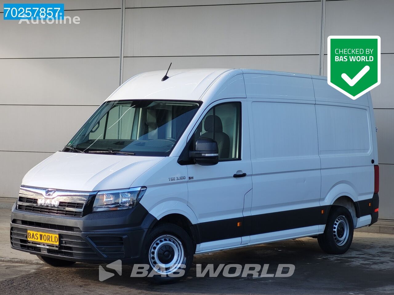 kompaktiškas furgonas MAN TGE 3.100 L3H3 Post / Delivery Uitvoering Camera PDC Euro 6 L2H2